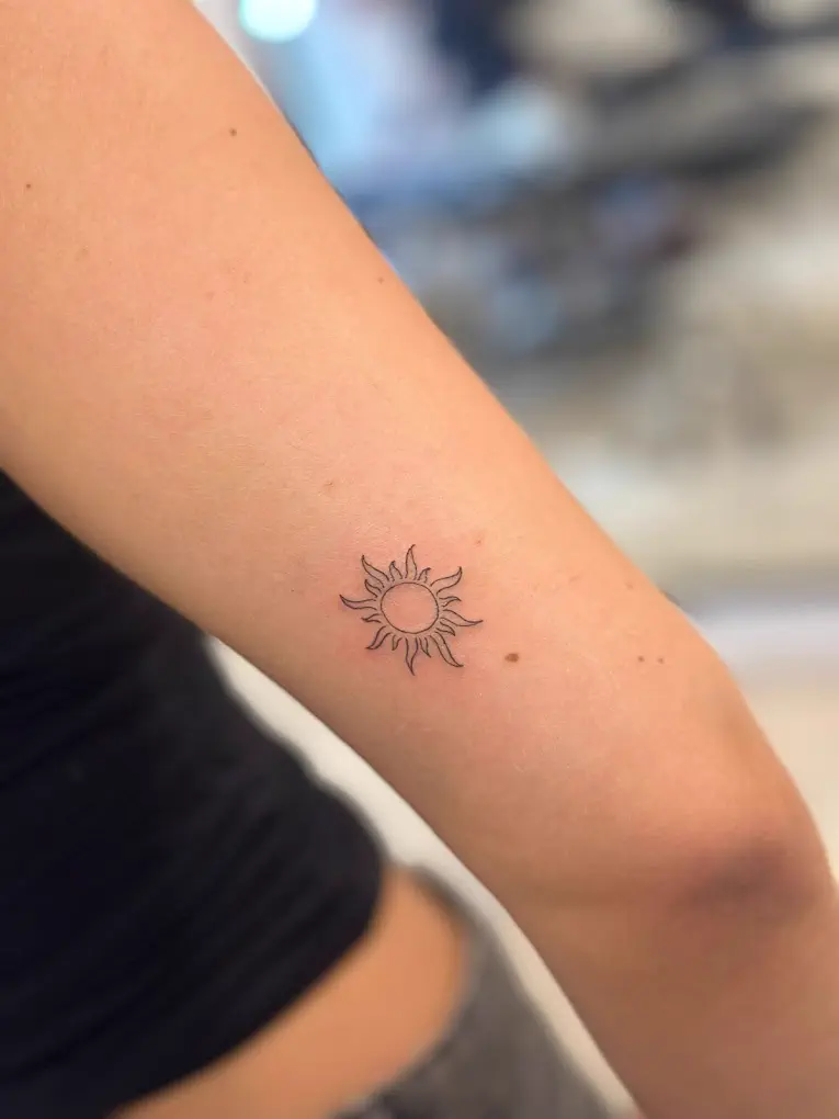 Tattoo work at Under Skin Tattoo Studio in Canggu, Bali