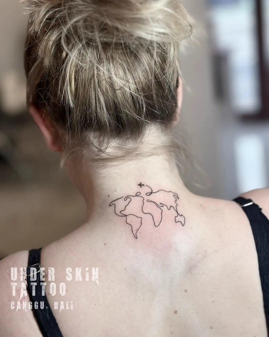 Tattoo detail from Under Skin Tattoo Studio Canggu