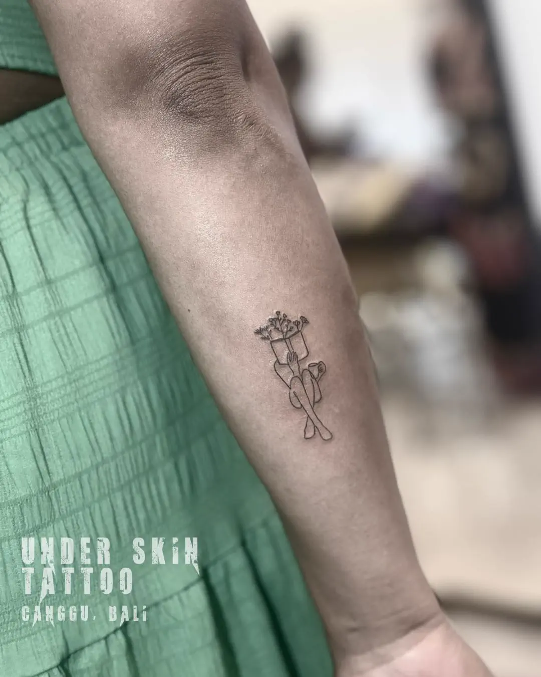 Custom tattoo work by our Canggu tattoo artists